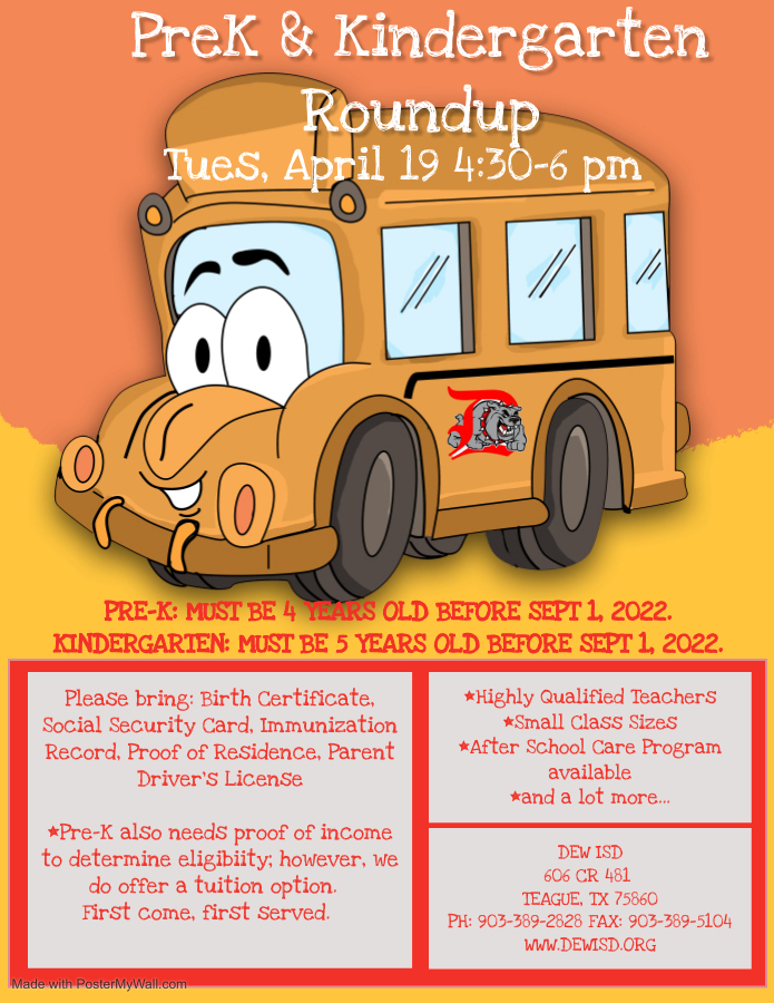 Pre-K & Kindergarten Roundup