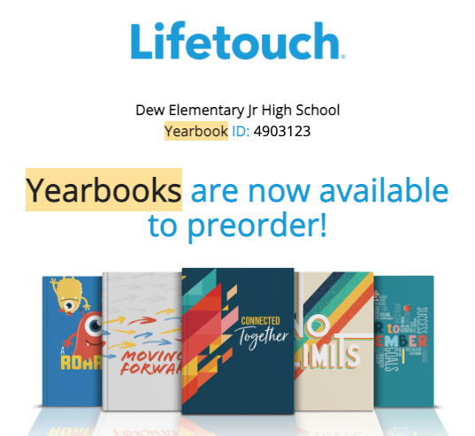 Order your 2022-2023 Yearbook now!